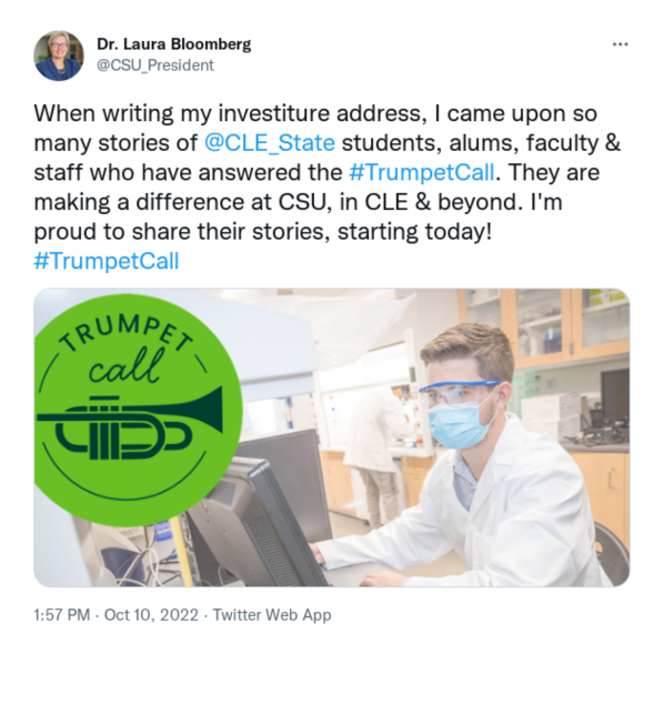 TrumpetCall Twitter Campaign Cleveland State University